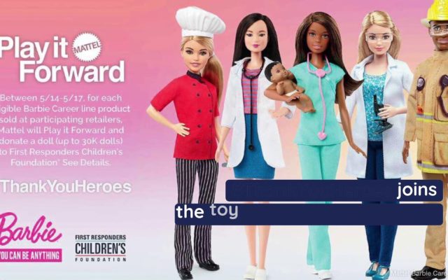 Mattel Reveals #ThankYouHeroes Initiative for Children of Essential Workers