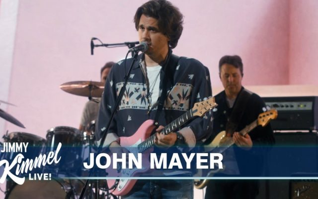 John Mayer Plays His Latest Single “Last Train Home” on Jimmy Kimmel Live!