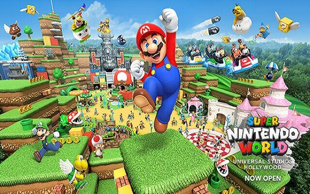 MIX 100.5 IS GIVING YOU A CHANCE TO WIN TICKETS FOR FOUR PEOPLE TO UNIVERSAL STUDIOS HOLLYWOOD WHERE YOU CAN EXPERIENCE NEW SUPER NINTENDO WORLD™